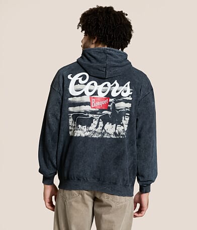Changes Coors® Cowboy Hooded Sweatshirt front view