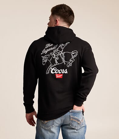 Changes Coors Cowboy Legend Hooded Sweatshirt front view