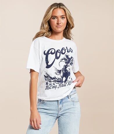 Changes Coors® Not My First Rodeo T-Shirt front view