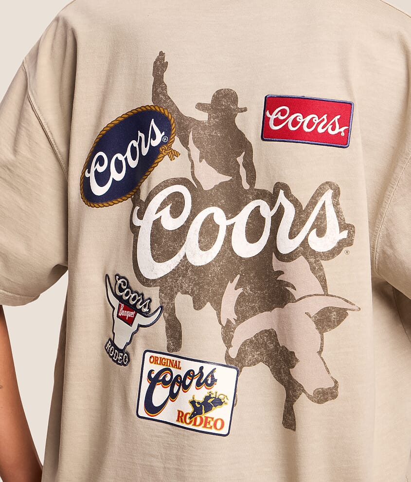 Coors Banquet Patch Oversized T-Shirt - thumbnail 3