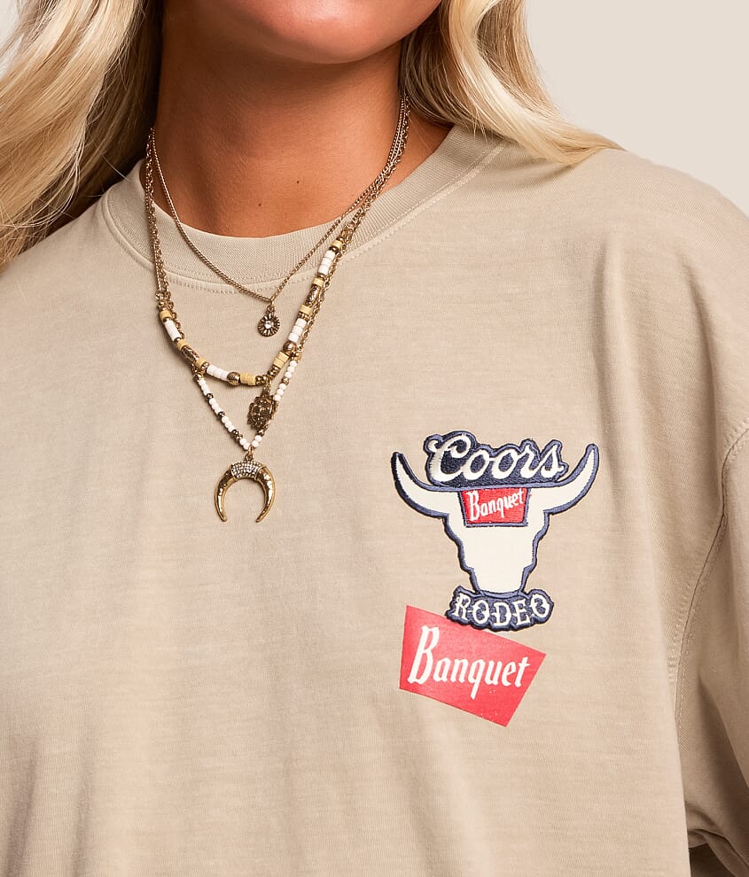 Coors Banquet Patch Oversized T-Shirt - thumbnail 4
