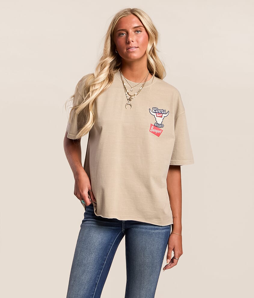 Coors Banquet Patch Oversized T-Shirt - thumbnail 2