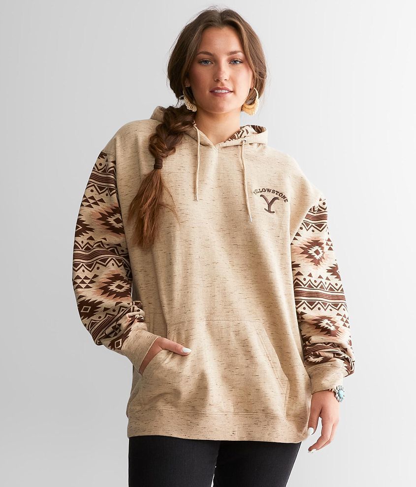 Patterned hoodie online women's