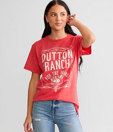 Changes Yellowstone™ Dutton Ranch T-Shirt front view