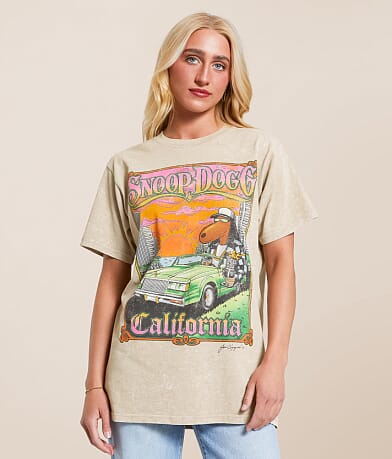 Changes Snoop Dogg Cali Car T-Shirt front view