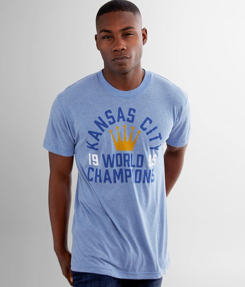 Charlie Hustle Kansas City T-Shirt - Men's T-Shirts in Light Blue