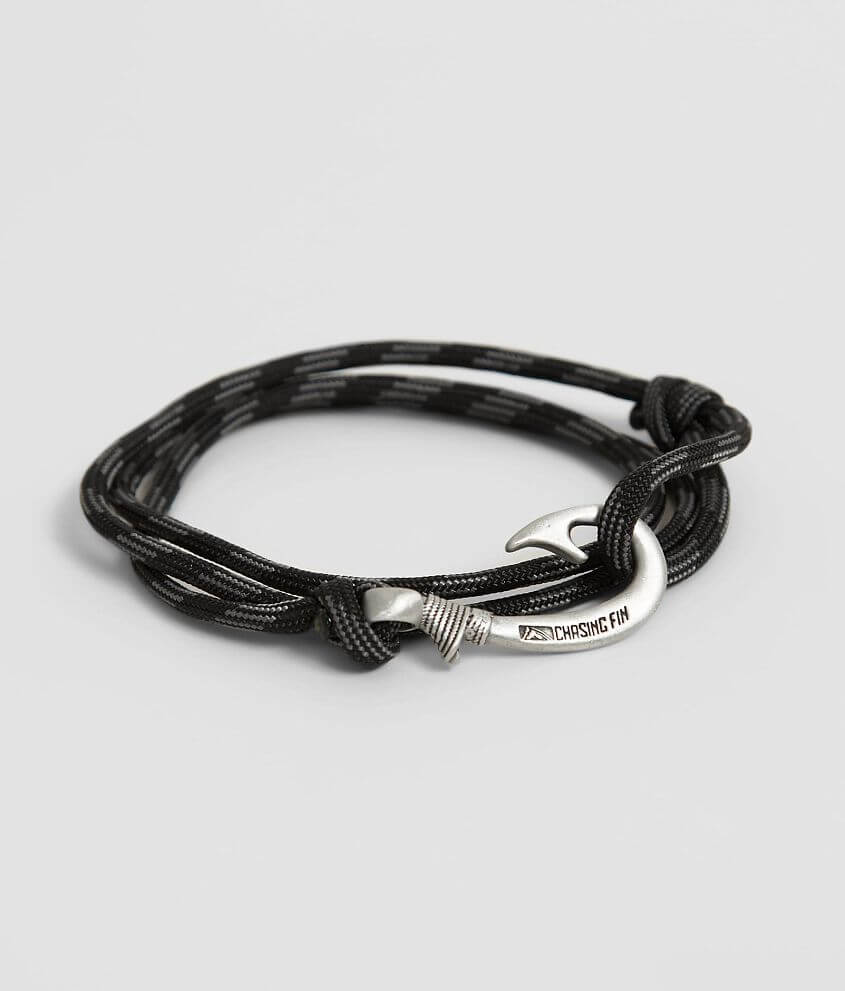 Chasing Fin Touch of Gray Wrap Bracelet front view