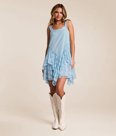 Tiered Lace Ribbon Dress thumbnail 3