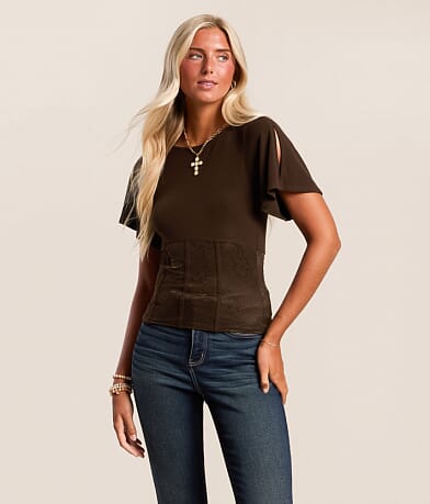 Lace Corset Top