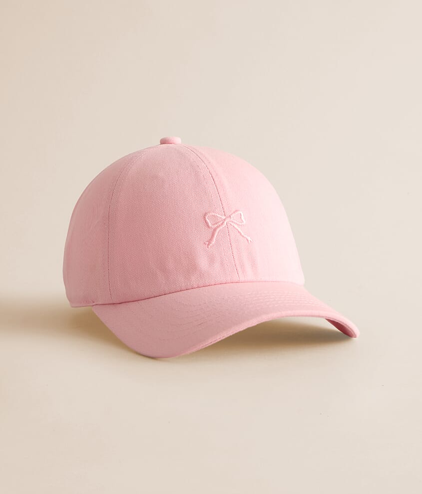 Embroidered Bow Hat
