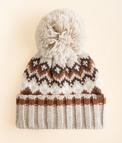 C.C® Yarn Pom Beanie front view