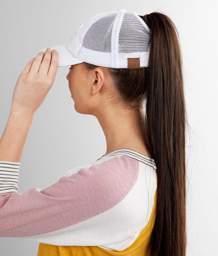 Cc ponytail baseball store hat