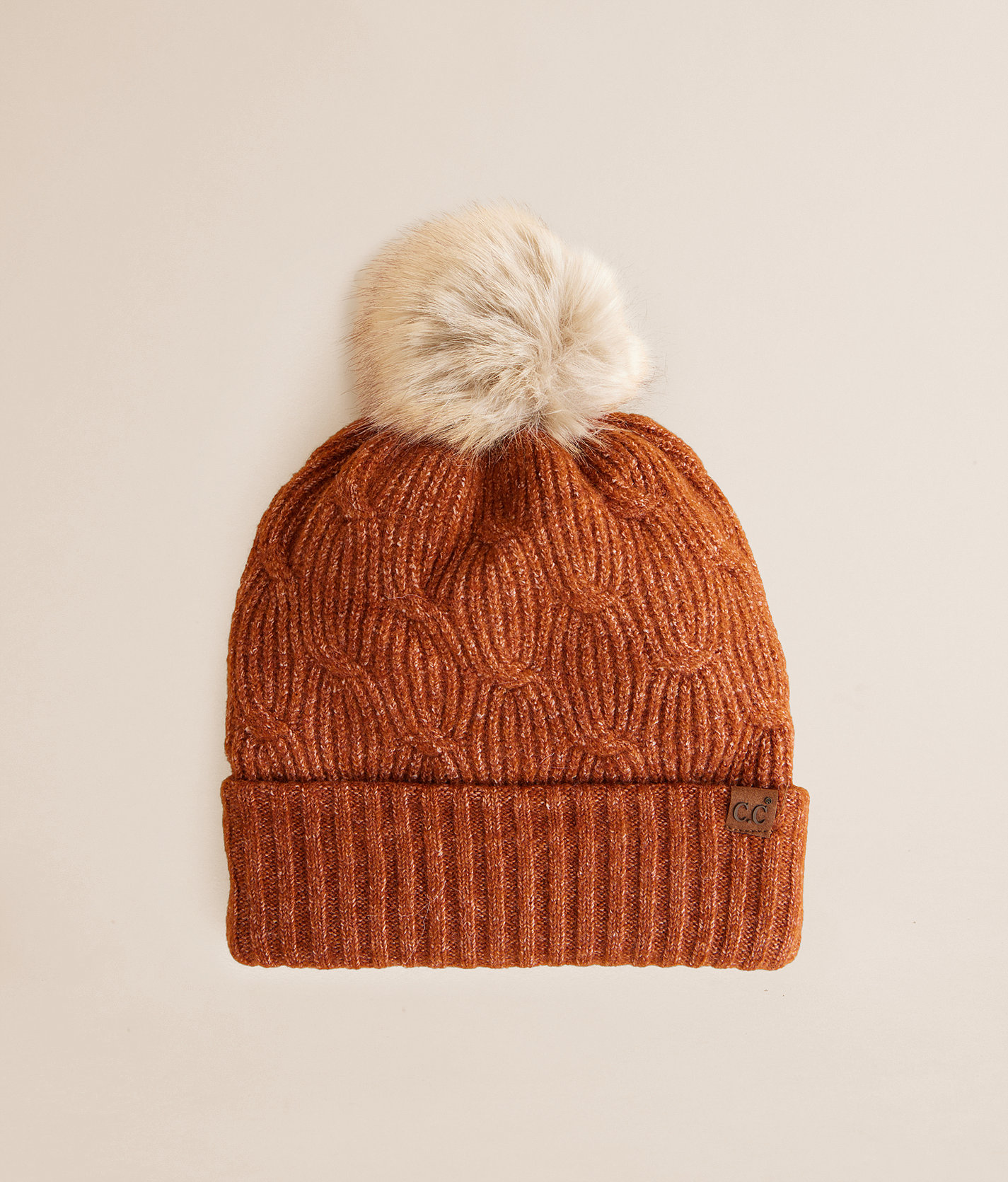 CCB-1 C.C Criss Cross Beanie Violet - View #9