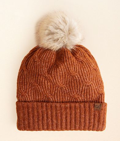 C.C® Chain Link Beanie front view