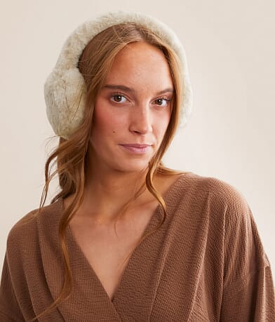 C.C® Faux Fur Earmuffs front view