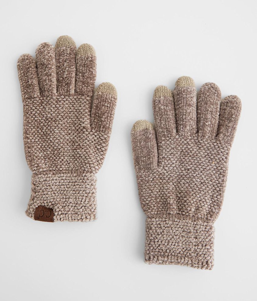 C.C® Chenille SmartTips® Gloves - Women's Gloves in Taupe | Buckle