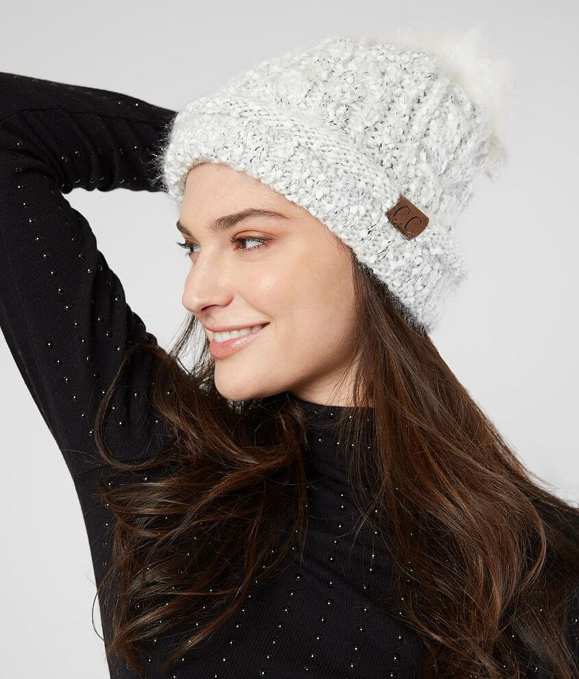 Image of C.C Marled Knit Beanie