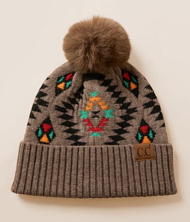 C.C® Southwestern Beanie front view