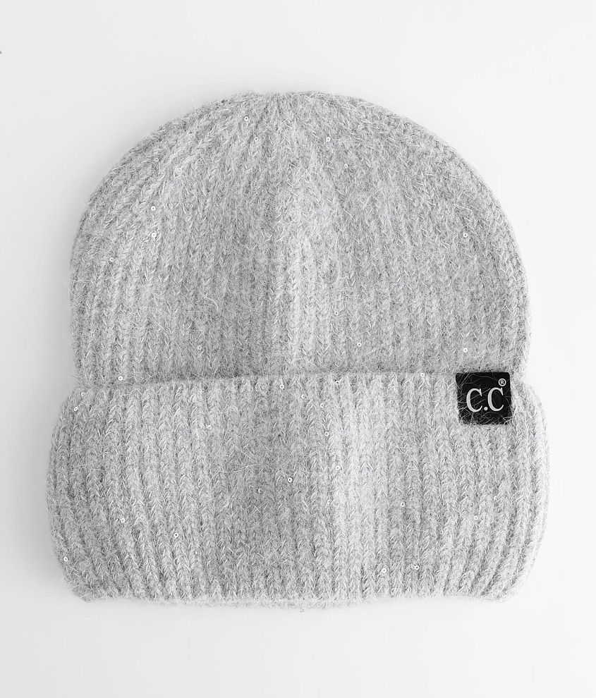 C.C&#174; Metallic Sequin Beanie front view