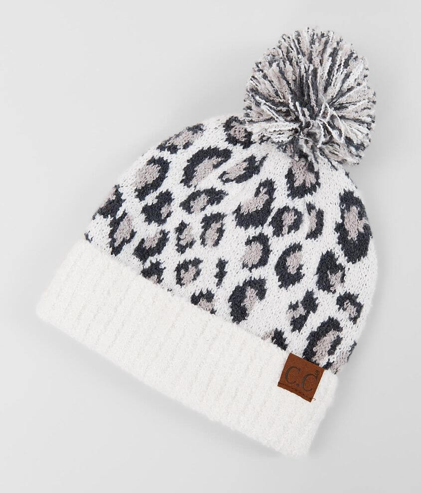 Image of C.C® Leopard Pattern Beanie