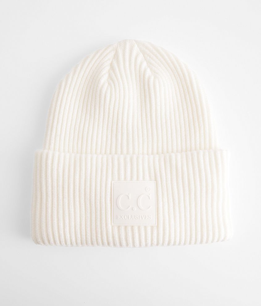 C.C&#174; Ribbed Beanie front view