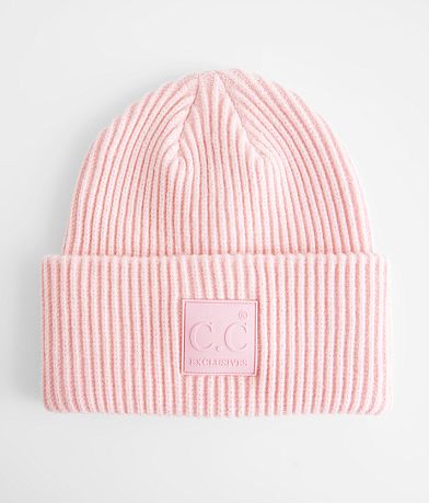 C.C® Ribbed Beanie front view