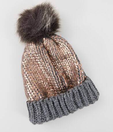 C.C&#174; Metallic Foil Beanie BACK