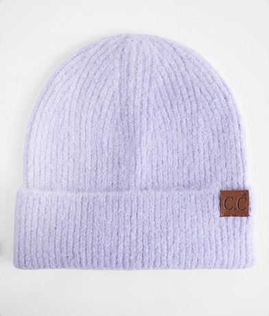 C.C® Ribbed Beanie front view