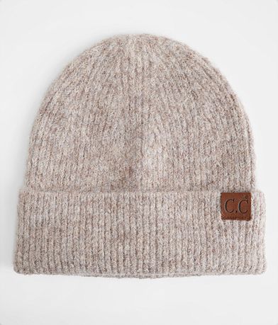 C.C® Ribbed Beanie front view