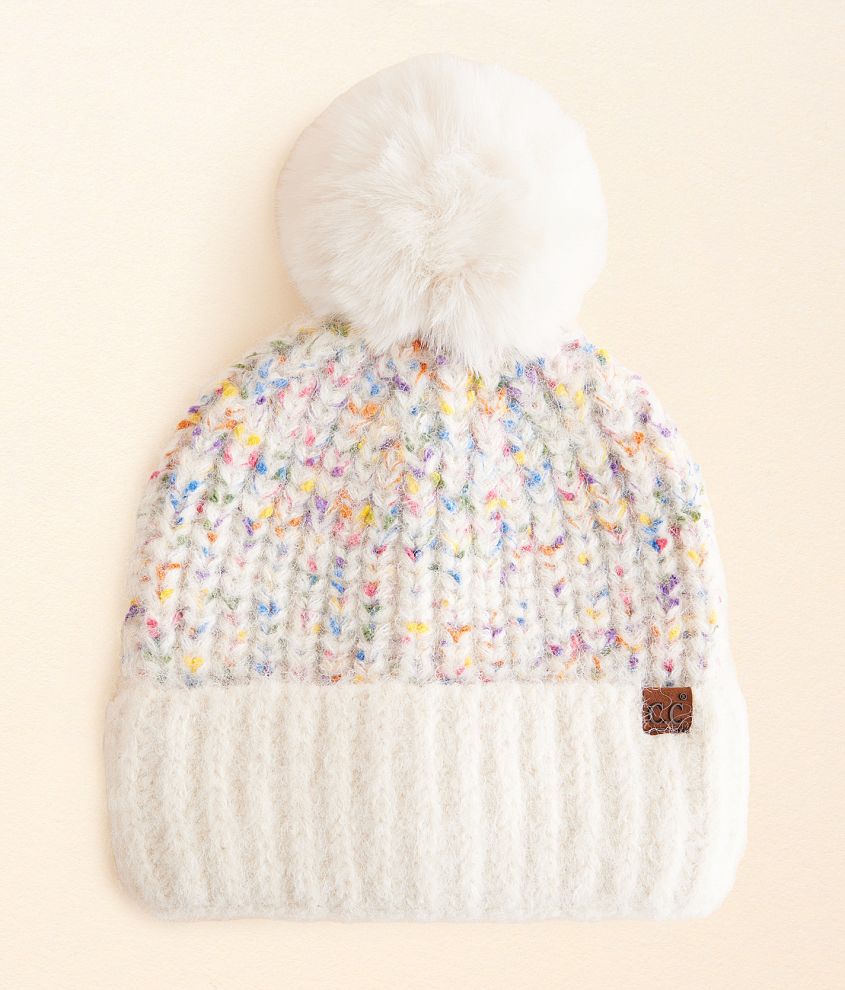 C.C Confetti Pom Beanie