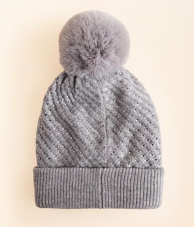 C.C&#174; Rhinestone Pom Beanie MISC_DETAIL_1