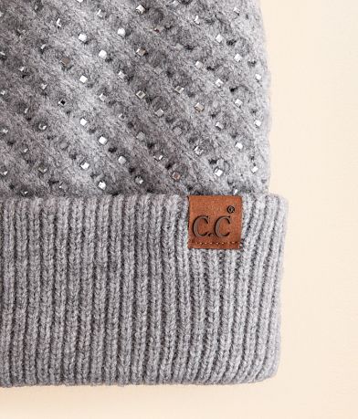 C.C&#174; Rhinestone Pom Beanie MISC_DETAIL_2
