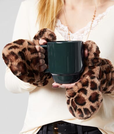 C.C&#174; Leopard Print Convertible Mittens MISC_DETAIL_2