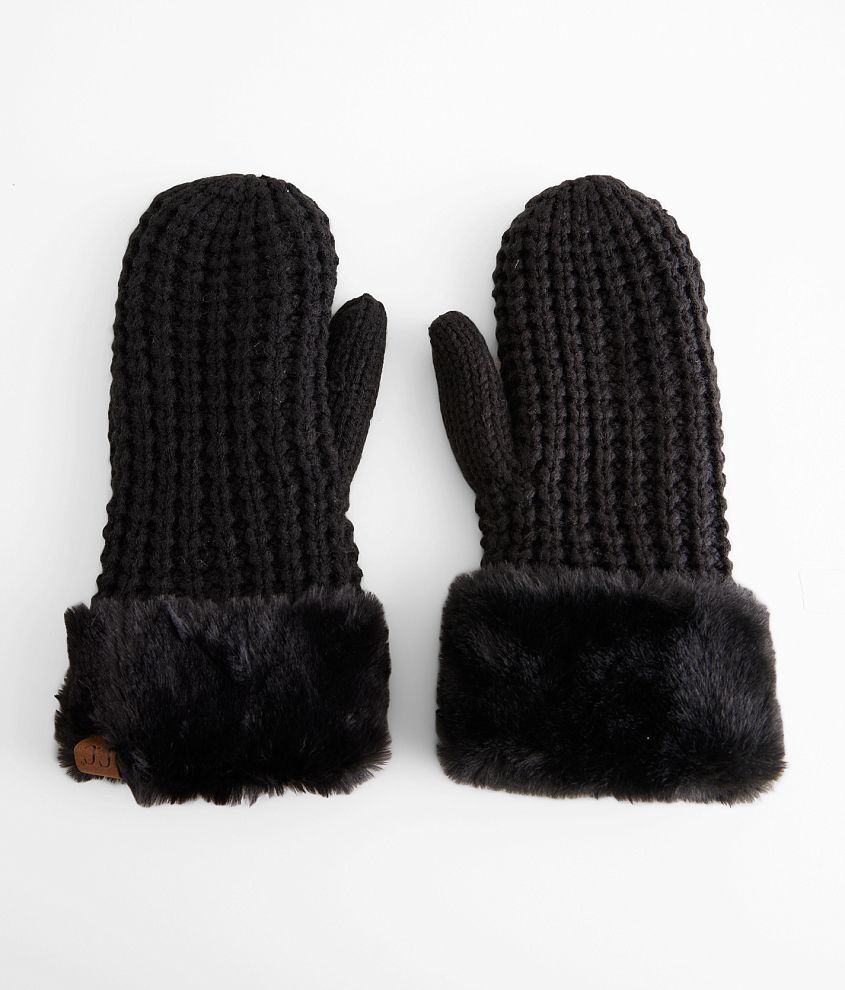 C.C Chunky Knit Mittens