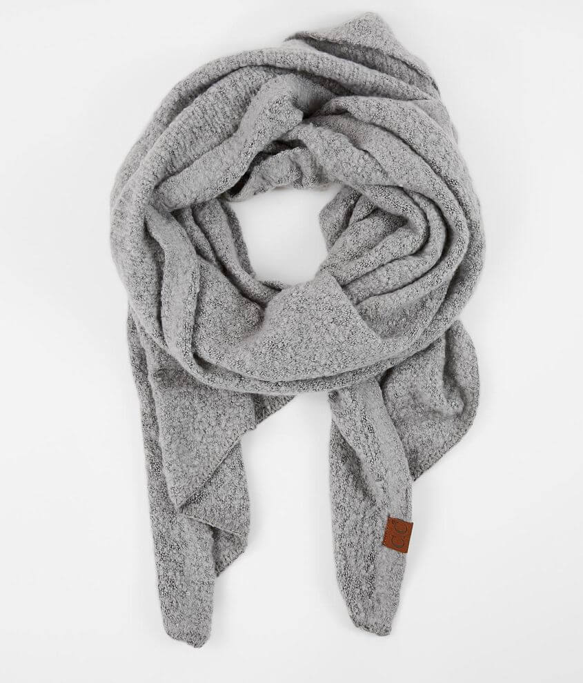 Image of C.C® Bouclé Yarn Scarf