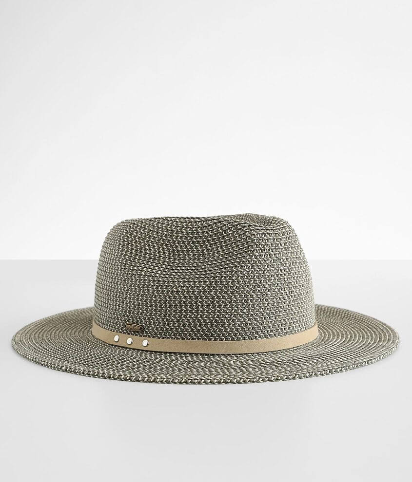 C.C® Two-Tone Panama Hat - Women's Hats in Olive | Buckle