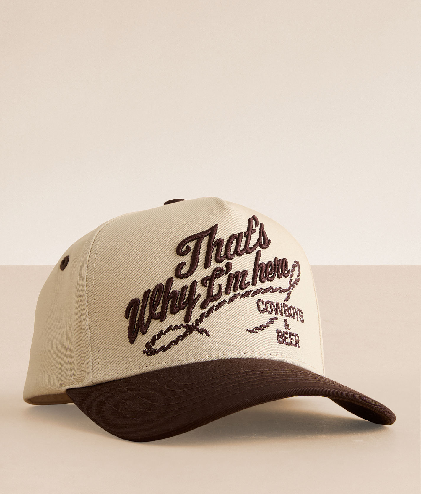 C.C® That's Why I'm Here Baseball Hat - Women's Hats in Brown | Buckle