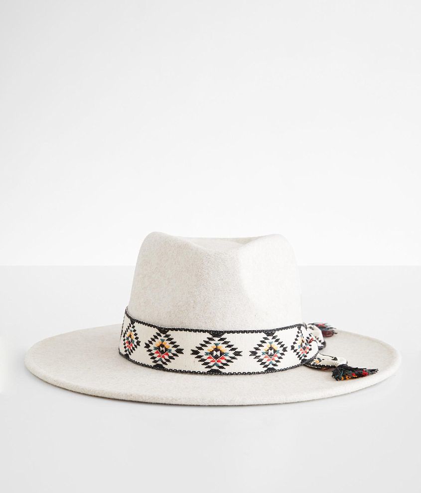 ?Oatmeal Felt Panama Hat American Hat Bondi Felt Hat in Oatmeal – Saratoga Saddlery  main image 2