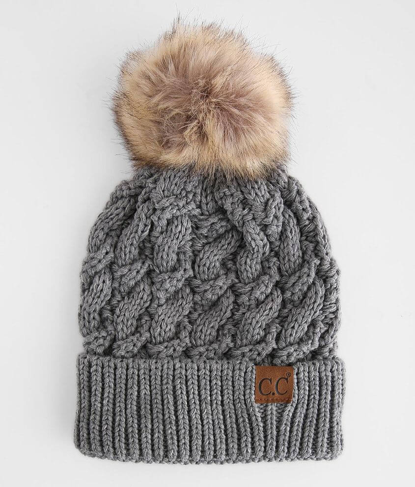 Image of C.C® Cable Knit Beanie