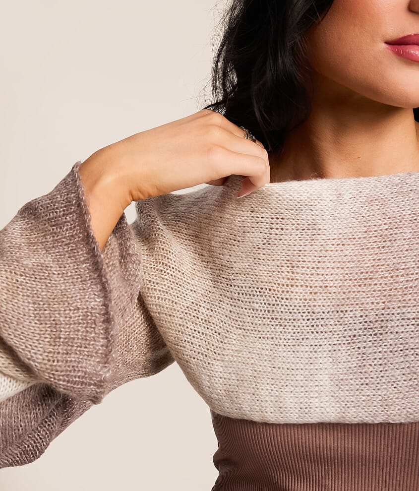 Marled Bolero Sweater