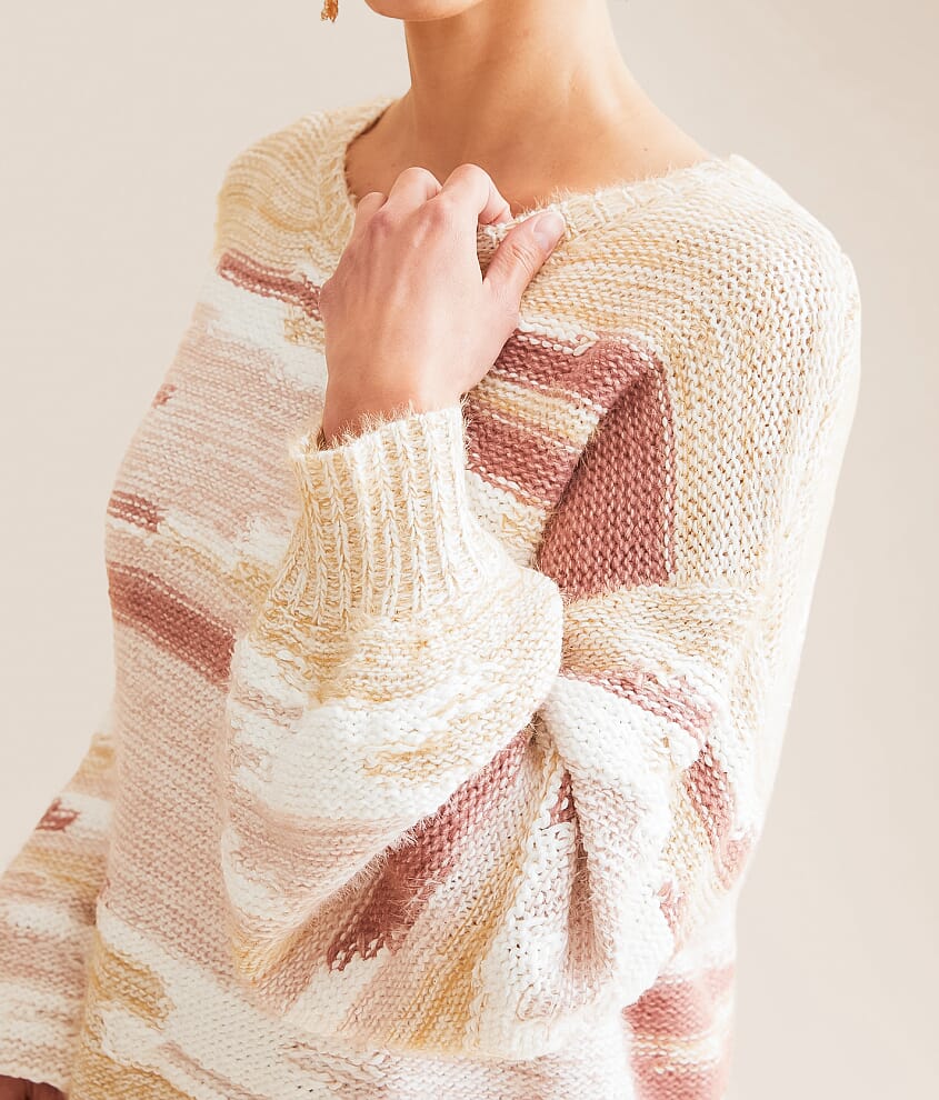Eyelash Knit Sweater