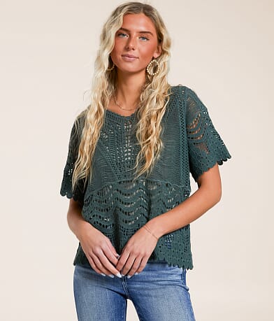 Daytrip Crochet Top front view