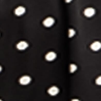 Polka Dot Satin Eyelash Lace Short thumbnail 7