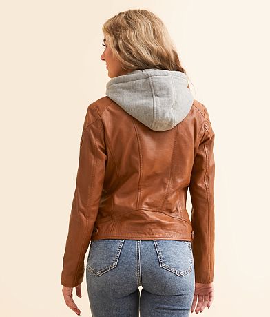 Mauritius Allice Leather Jacket BACK