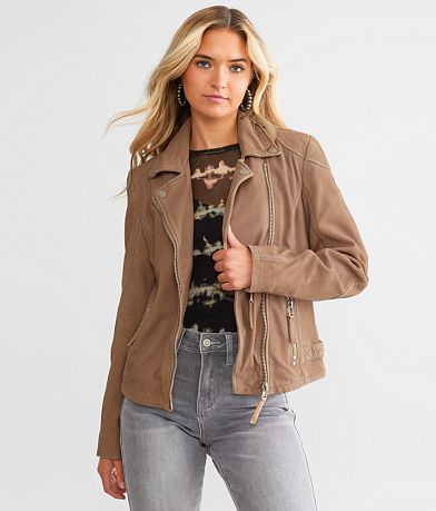 Mauritius Karyn Leather Jacket front view