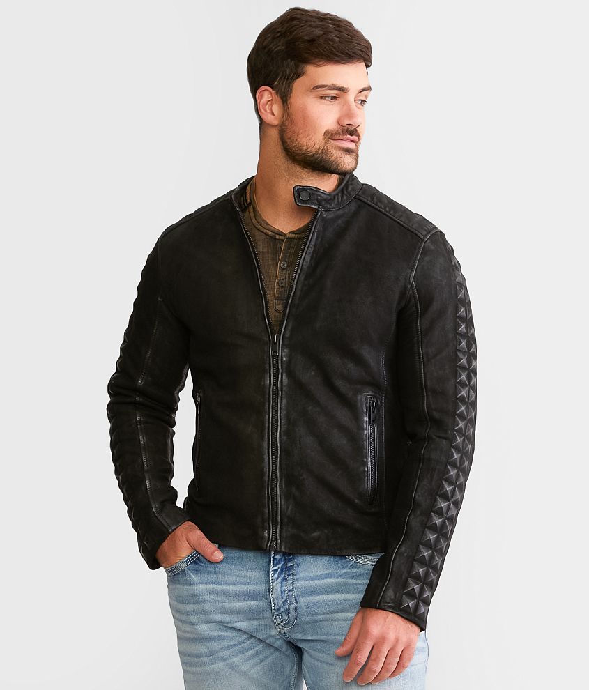 Mauritius Malak Leather Jacket - Men's Coats/Jackets in Black | Buckle