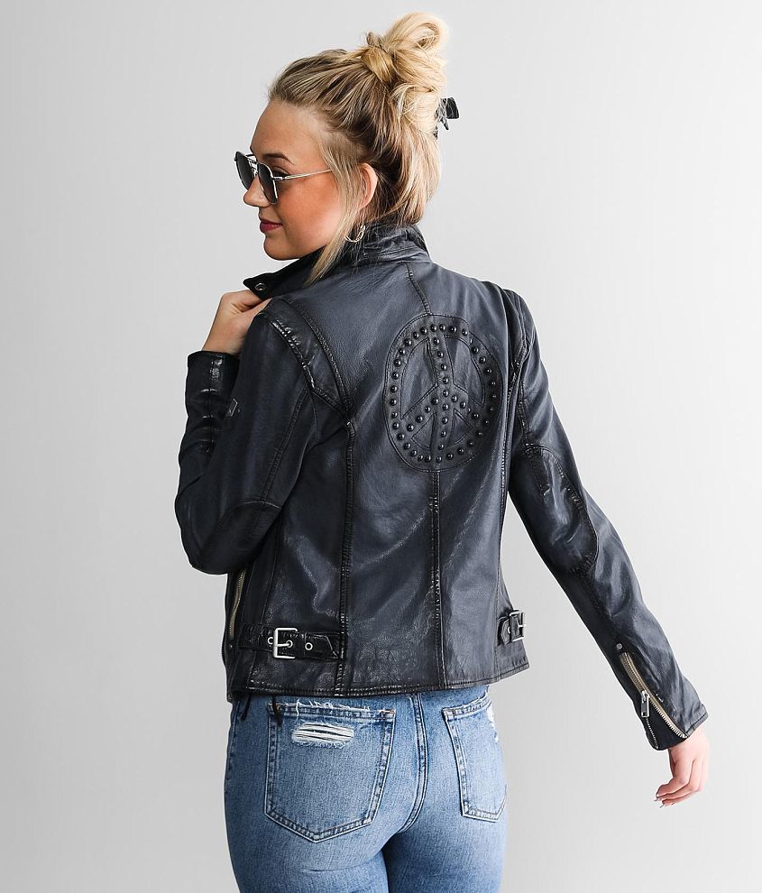 Mauritius Maysie Leather Jacket front view