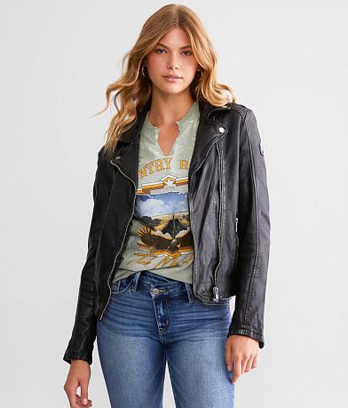 Mauritius Narin Leather Jacket front view