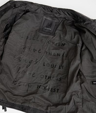 Mauritius Zoe Leather Fringe Jacket misc detail 2 view