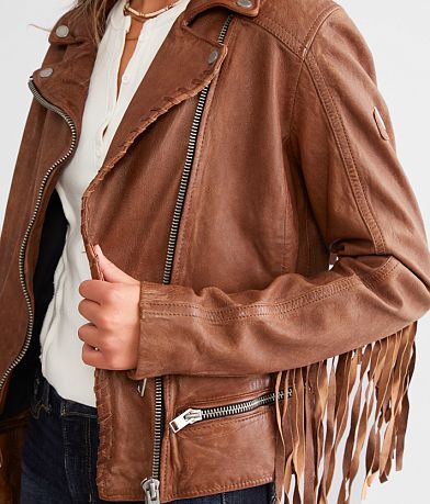 Mauritius Leather Fringe Jacket MISC_DETAIL_2